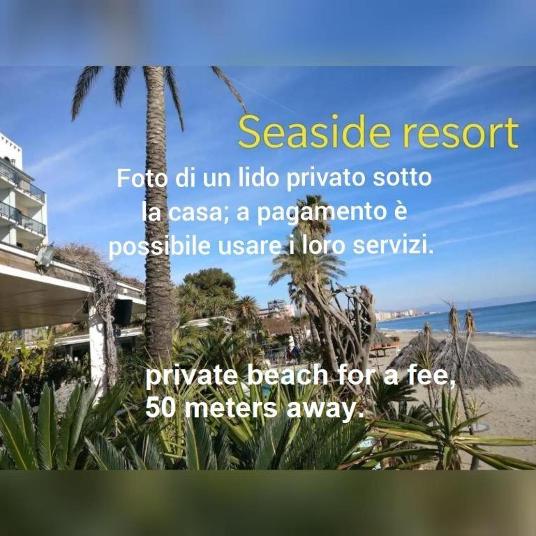 House Of Fly With Sea View, Front The Beach Savona Exterior photo